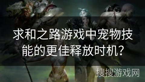 求和之路游戏中宠物技能的更佳释放时机？