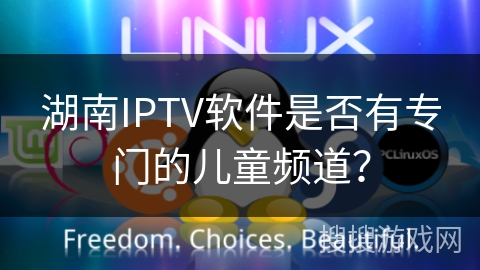 湖南IPTV软件是否有专门的儿童频道？