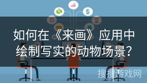 如何在《来画》应用中绘制写实的动物场景？