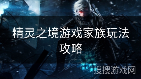 精灵之境游戏家族玩法攻略