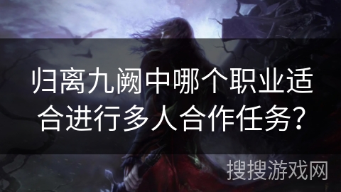 归离九阙中哪个职业适合进行多人合作任务？