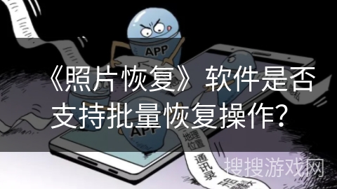 《照片恢复》软件是否支持批量恢复操作？