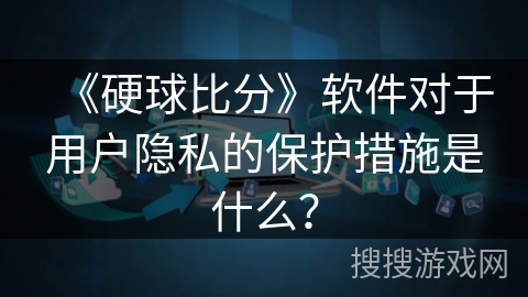 《硬球比分》软件对于用户隐私的保护措施是什么？