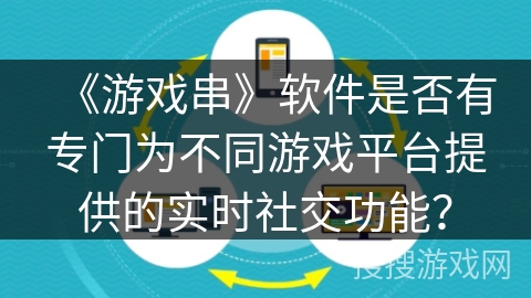 《游戏串》软件是否有专门为不同游戏平台提供的实时社交功能？