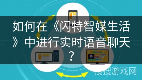 如何在《闪特智媒生活》中进行实时语音聊天？