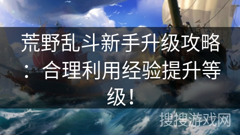 荒野乱斗新手升级攻略:合理利用经验提升等级! 荒野乱斗新手升级攻略:合理利用经验提升等级!
