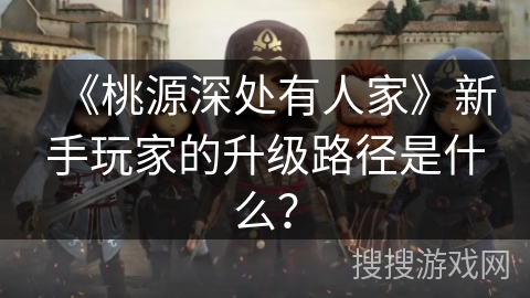 《桃源深处有人家》新手玩家的升级路径是什么？