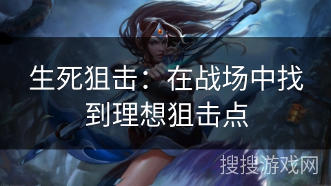 生死狙击:在战场中找到理想狙击点 生死狙击:在战场中找到理想狙击点