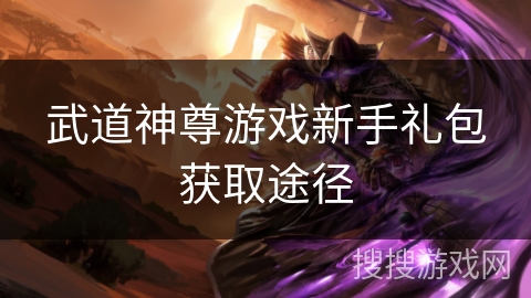 武道神尊游戏新手礼包获取途径 武道神尊游戏新手礼包获取途径