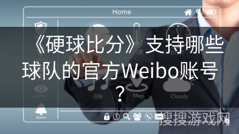 《硬球比分》支持哪些球队的官方Weibo账号？