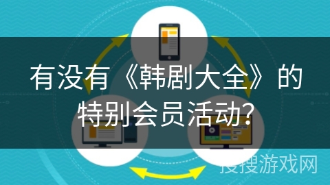 有没有《韩剧大全》的特别会员活动? 有没有《韩剧大全》的特别会员活动?