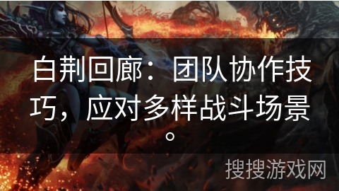 白荆回廊:团队协作技巧,应对多样战斗场景。 白荆回廊:团队协作技巧,应对多样战斗场景。