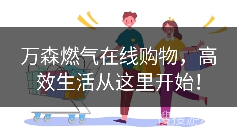 万森燃气在线购物，高效生活从这里开始！