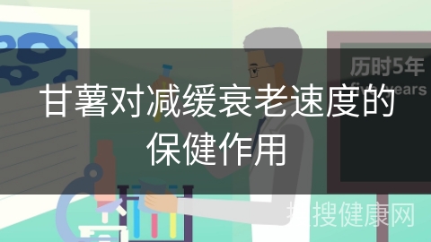 甘薯对减缓衰老速度的保健作用