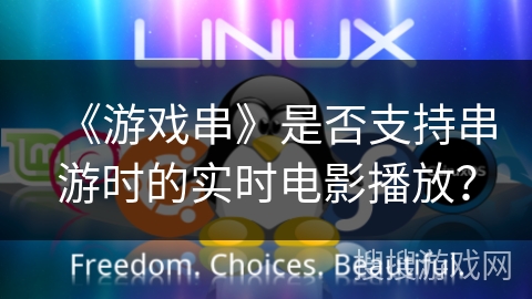 《游戏串》是否支持串游时的实时电影播放? 《游戏串》是否支持串游时的实时电影播放?