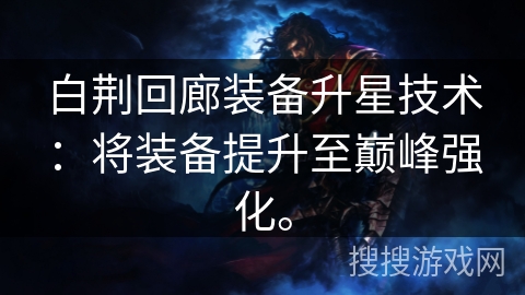 白荆回廊装备升星技术:将装备提升至巅峰强化。 白荆回廊装备升星技术:将装备提升至巅峰强化。