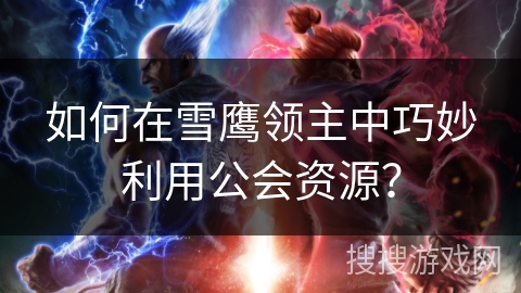 如何在雪鹰领主中巧妙利用公会资源？