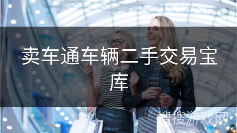 卖车通车辆二手交易宝库