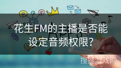 花生FM的主播是否能设定音频权限？