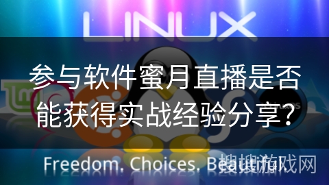 参与软件蜜月直播是否能获得实战经验分享？