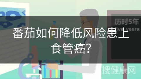 番茄如何降低风险患上食管癌？