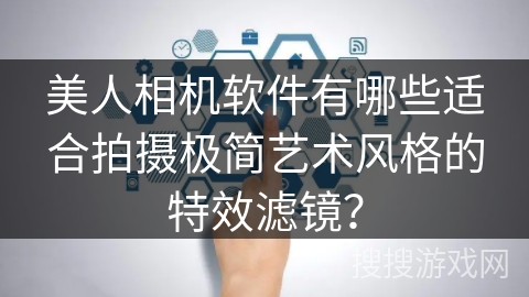 美人相机软件有哪些适合拍摄极简艺术风格的特效滤镜？