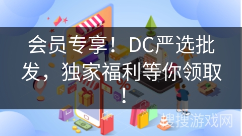 会员专享！DC严选批发，独家福利等你领取！
