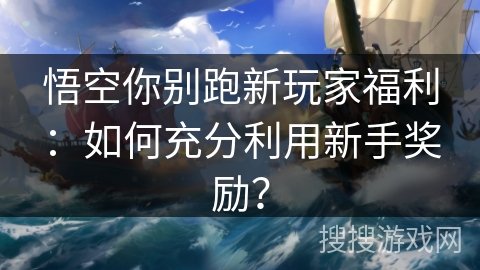 悟空你别跑新玩家福利：如何充分利用新手奖励？