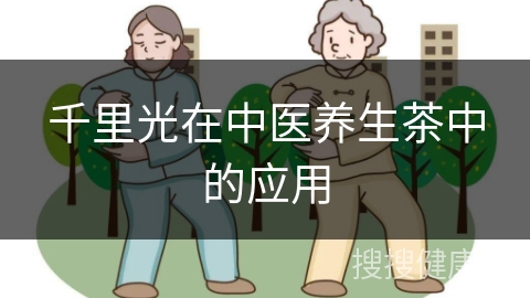 千里光在中医养生茶中的应用