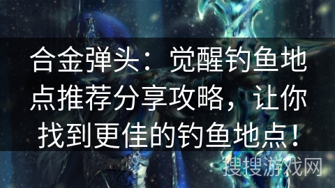 合金弹头：觉醒钓鱼地点推荐分享攻略，让你找到更佳的钓鱼地点！