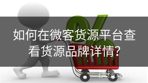 如何在微客货源平台查看货源品牌详情？