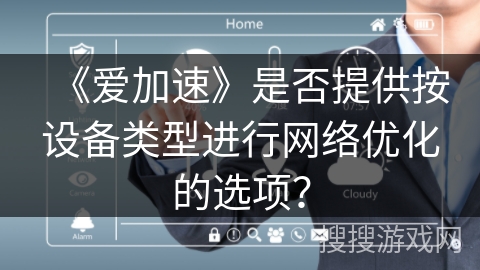 《爱加速》是否提供按设备类型进行网络优化的选项？