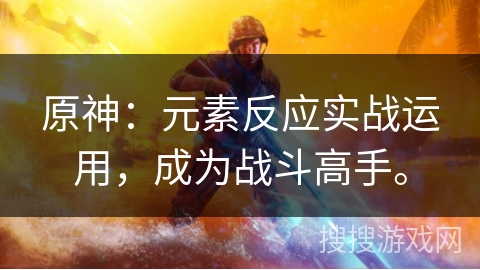 原神：元素反应实战运用，成为战斗高手。