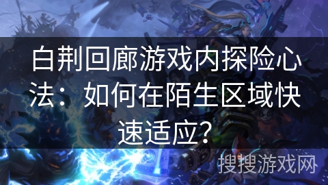 白荆回廊游戏内探险心法：如何在陌生区域快速适应？