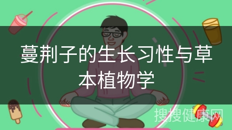 蔓荆子的生长习性与草本植物学