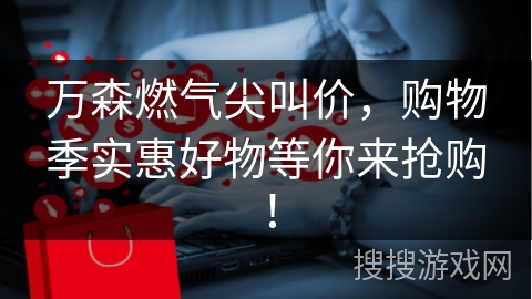 万森燃气尖叫价，购物季实惠好物等你来抢购！
