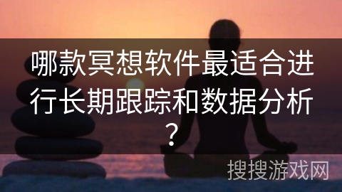 哪款冥想软件最适合进行长期跟踪和数据分析？