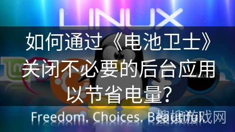 如何通过《电池卫士》关闭不必要的后台应用以节省电量? 如何通过《电池卫士》关闭不必要的后台应用以节省电量?