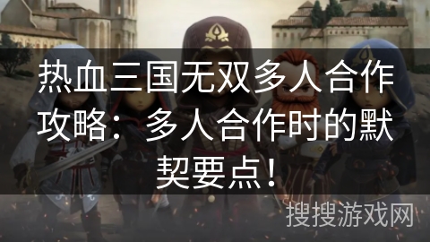 热血三国无双多人合作攻略:多人合作时的默契要点!