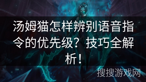 汤姆猫怎样辨别语音指令的优先级?技巧全解析!