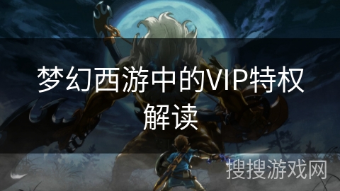 梦幻西游中的VIP特权解读 梦幻西游中的VIP特权解读