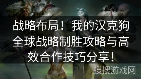 战略布局！我的汉克狗全球战略制胜攻略与高效合作技巧分享！