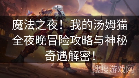 魔法之夜！我的汤姆猫全夜晚冒险攻略与神秘奇遇解密！