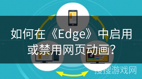 如何在《Edge》中启用或禁用网页动画？