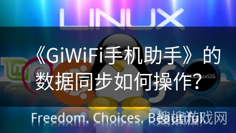《GiWiFi手机助手》的数据同步如何操作？