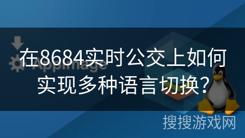 在8684实时公交上如何实现多种语言切换？