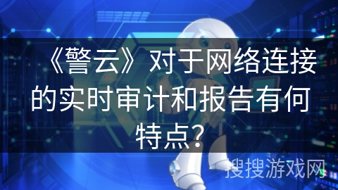 《警云》对于网络连接的实时审计和报告有何特点？