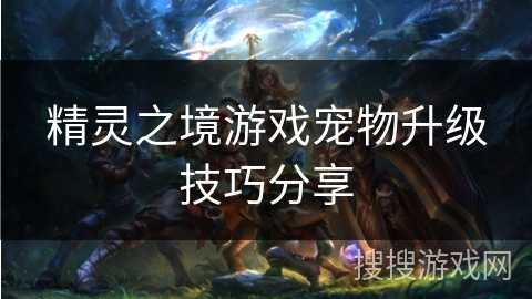 精灵之境游戏宠物升级技巧分享