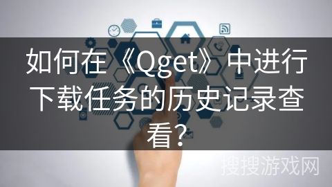 如何在《Qget》中进行下载任务的历史记录查看？