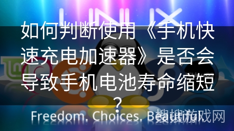 如何判断使用《手机快速充电加速器》是否会导致手机电池寿命缩短？